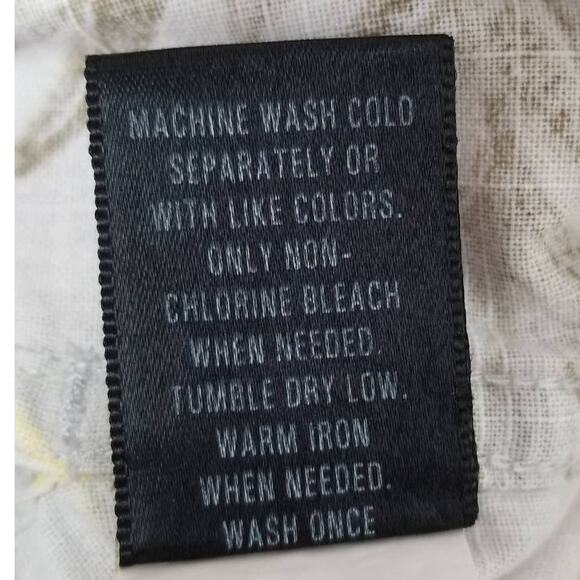 Croft & Barrow Hawaiian Tropical Button Up Short Sleeve Shirt M Tiki Polynesian - Picture 5 of 7